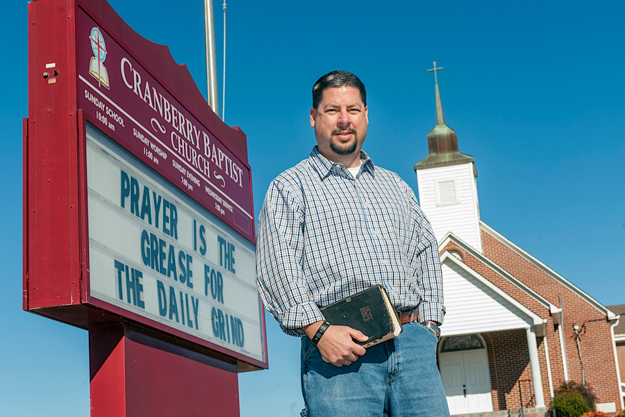 Rev. Church at church